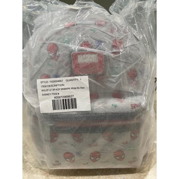 Disney Parks Exclusive Loungefly Spider-Man Mini
Backpack - Picture 4 of 5